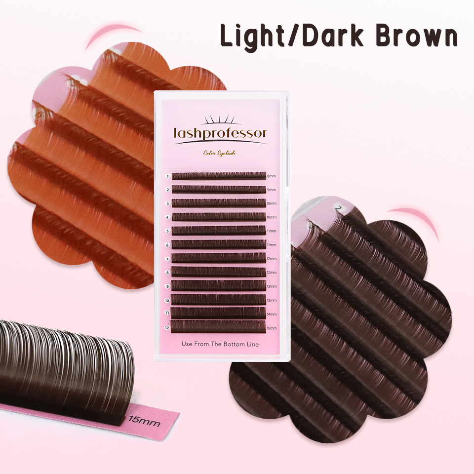 Dark Brown Eyelash Extension 0 - Eyelash Extension Russian Volume avaliação e preço