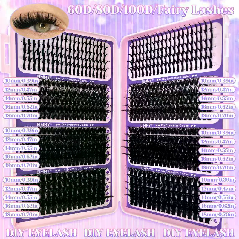 Lashes Cluster DIY Lash Extens - Eyelash Extension Natural avaliação e preço