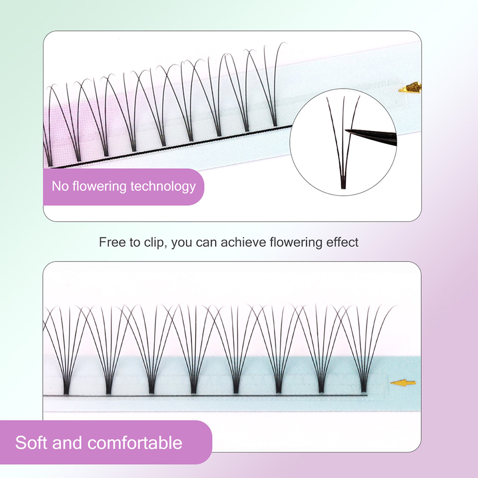 RUJADE Short Stem 3D 4D 5D 6D  - Eyelash Extension Course avaliação e preço