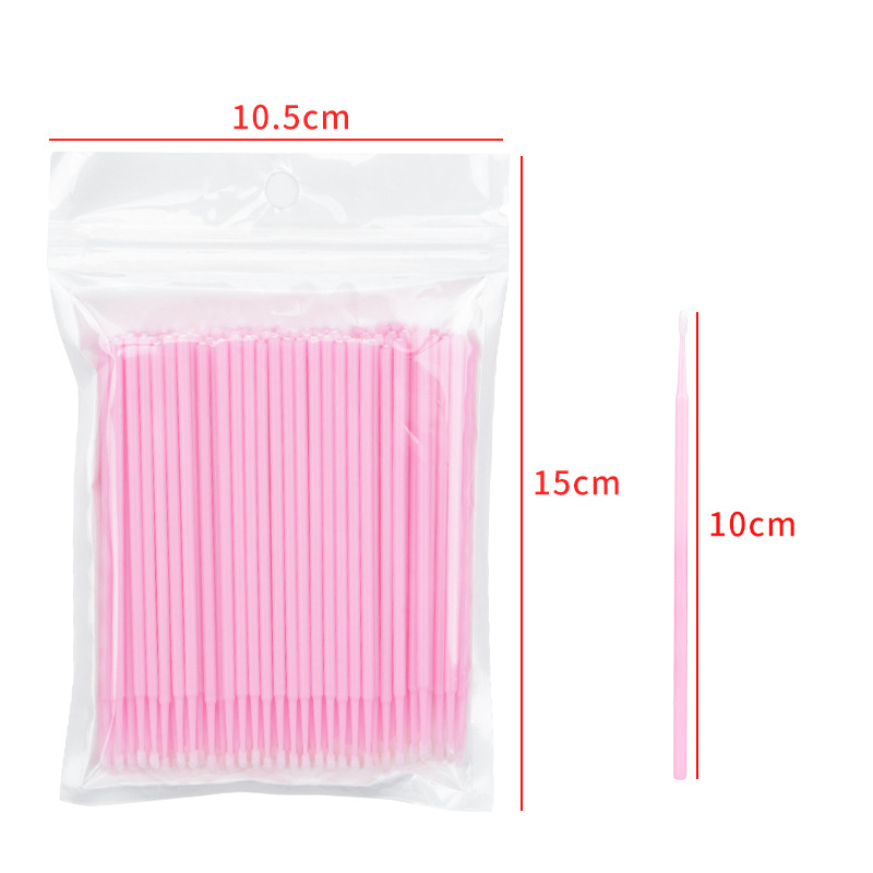 500/1000PCS Micro Brushes Eyel - Eyelash Extension Remover avaliação e preço