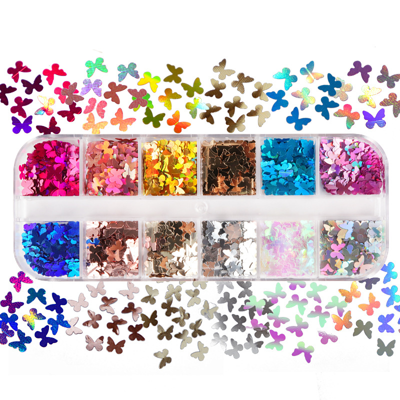 Mix Color Fluorescent Butterfl - Eyelash Extension Equipment avaliação e preço