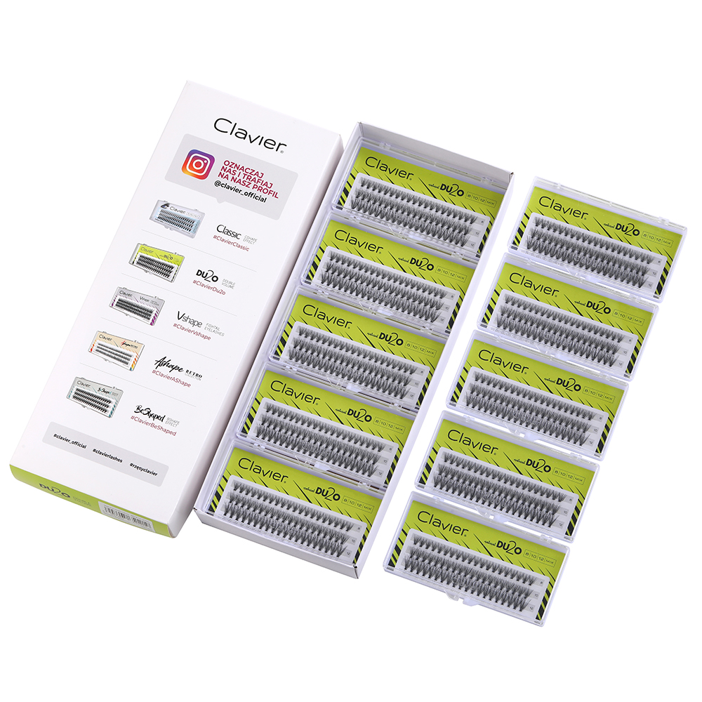 Clavier DU2O 10 Boxes Per Set  - Eyelash Extension Yy avaliação e preço