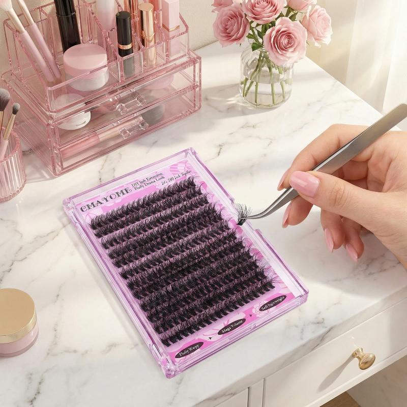 Wispy D Curl Cluster Lashes 14 - Eyelash Extension Equipment avaliação e preço