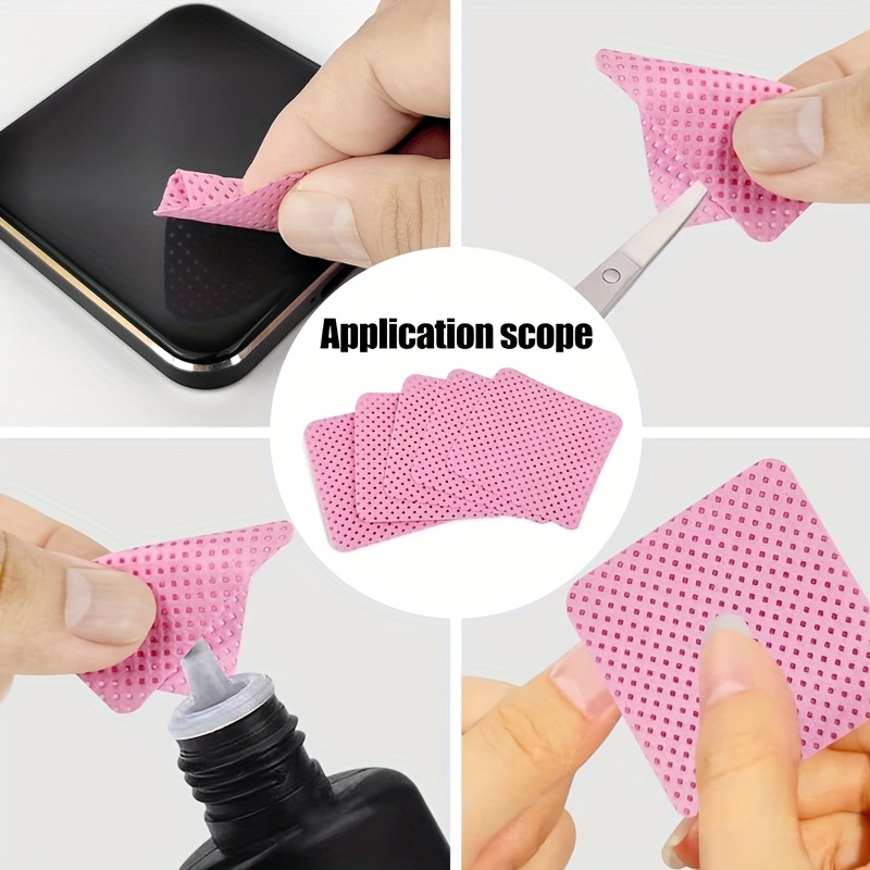 50/100/200pcs Lint-Free Nail W - Eyelash Extension Remover avaliação e preço