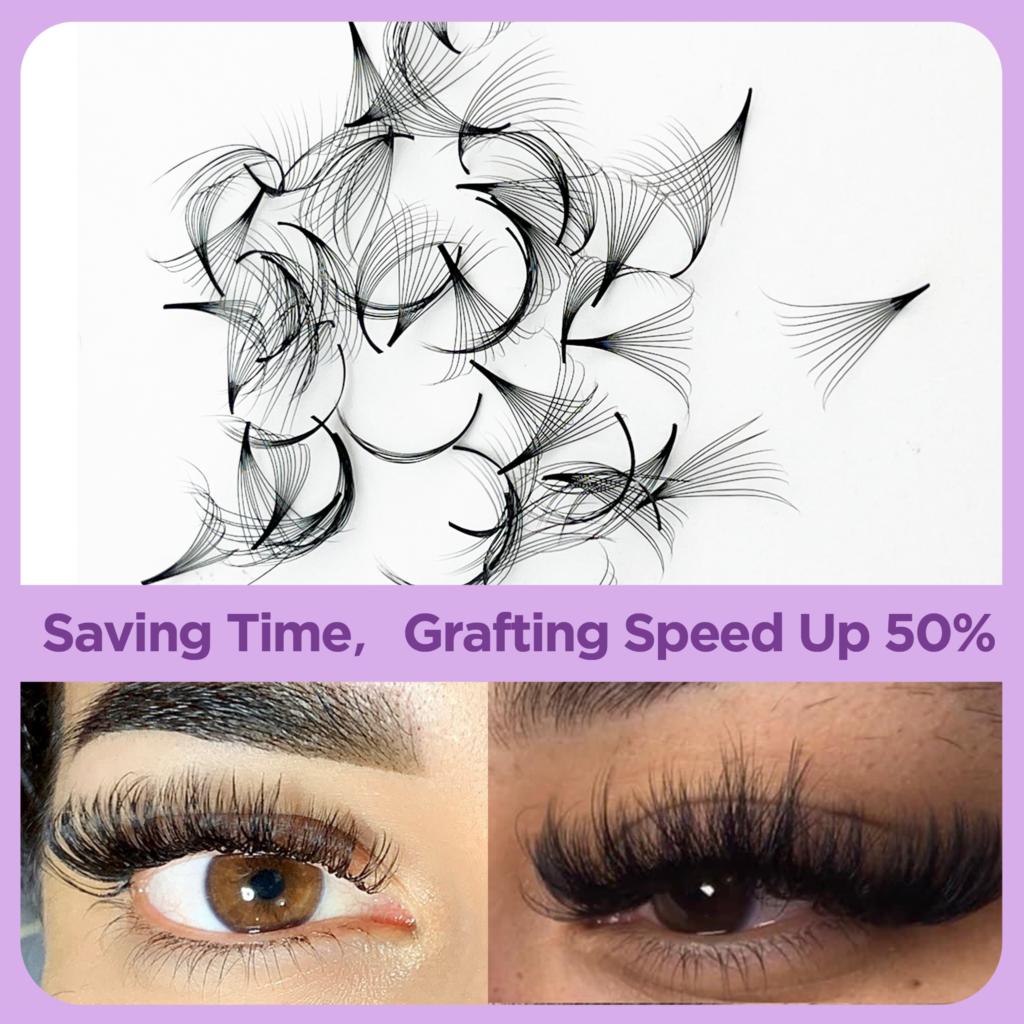 Tbestt Premade Fans Lashes 10D - Eyelash Extension Russian Volume avaliação e preço