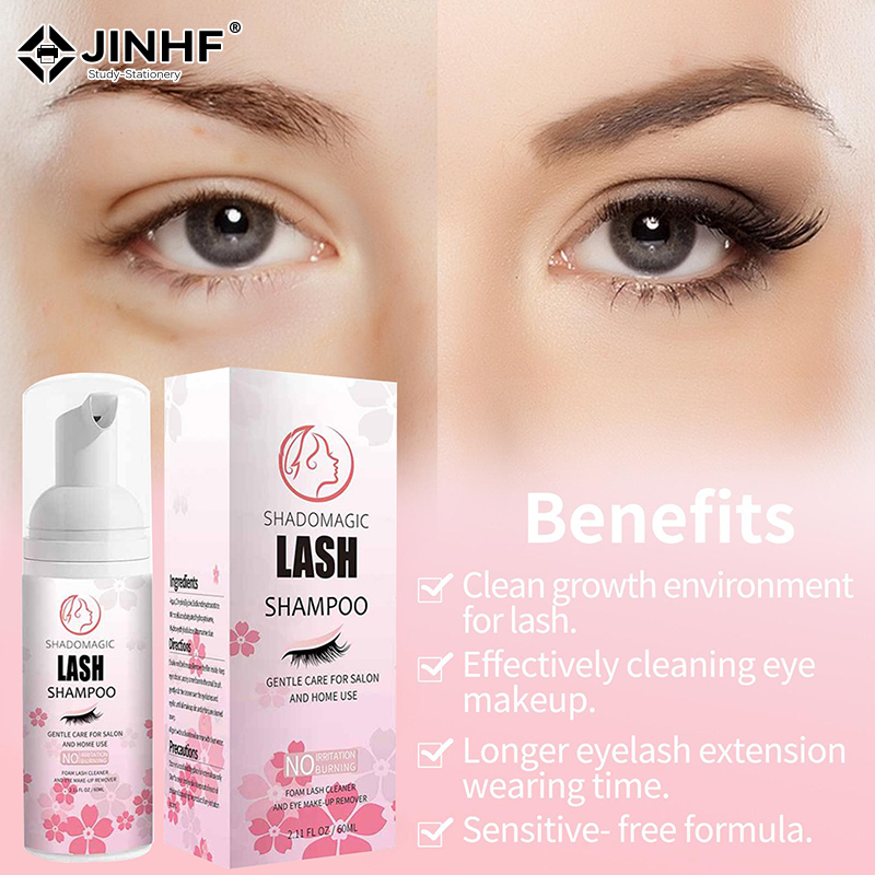 Fast Cleaning Lash Shampoo For - Eyelash Extension Remover avaliação e preço