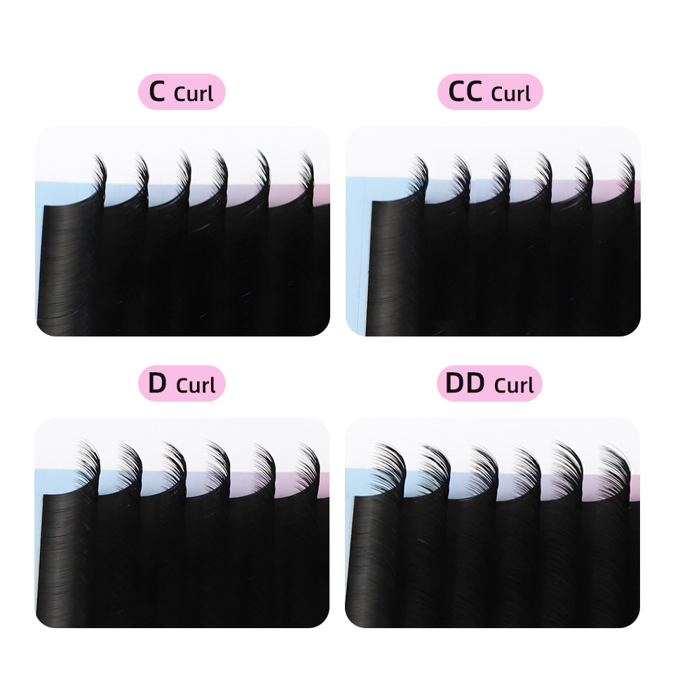 RUJADE 5 Cases/Lot False Eyela - Eyelash Extension Russian Volume avaliação e preço