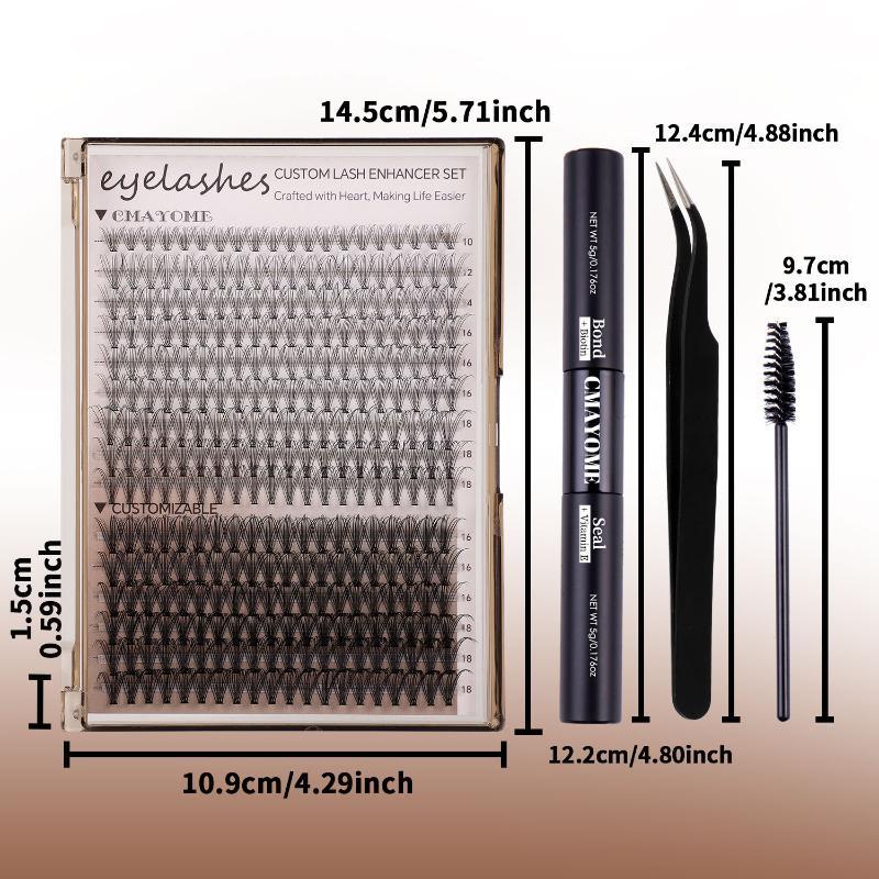 10D-100D 3D False Eyelash Kit  - Eyelash Extension Natural avaliação e preço