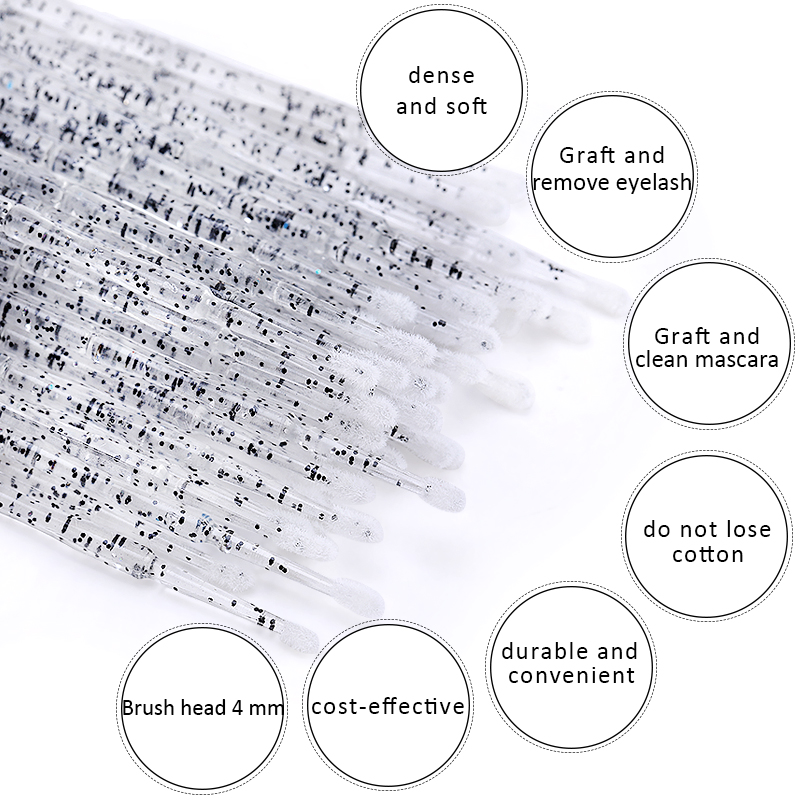 Free shipping Microbrush for e - Eyelash Extension Glue avaliação e preço