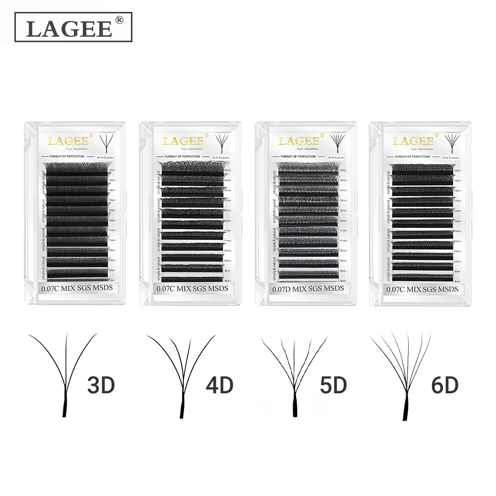 LAGEE 3D 4D 5D 6D W Shape Eyel - Eyelash Extension Course avaliação e preço